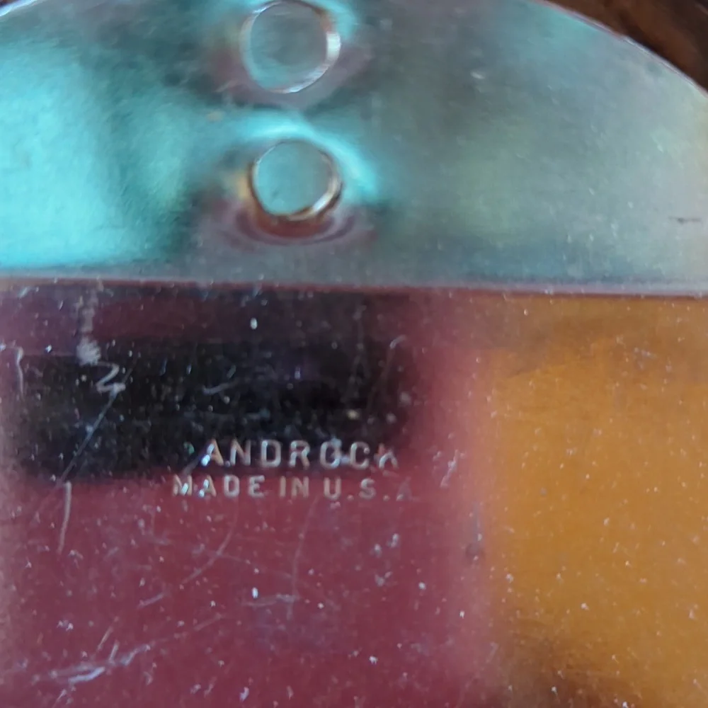 EUC Vintage Androck Chrome Plate BBQ Utensils - Three Piece Set.